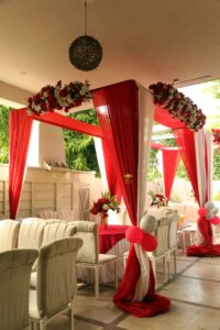 catering setup, caterers, intimate home event, a2z events solutions