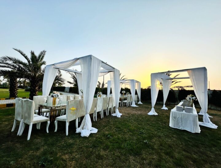 open air setup, outdoor event, caterers, food suppliers