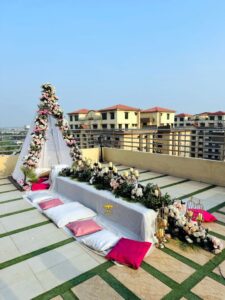 open air birthday, events management company, a2z events solutions, surprise birthday