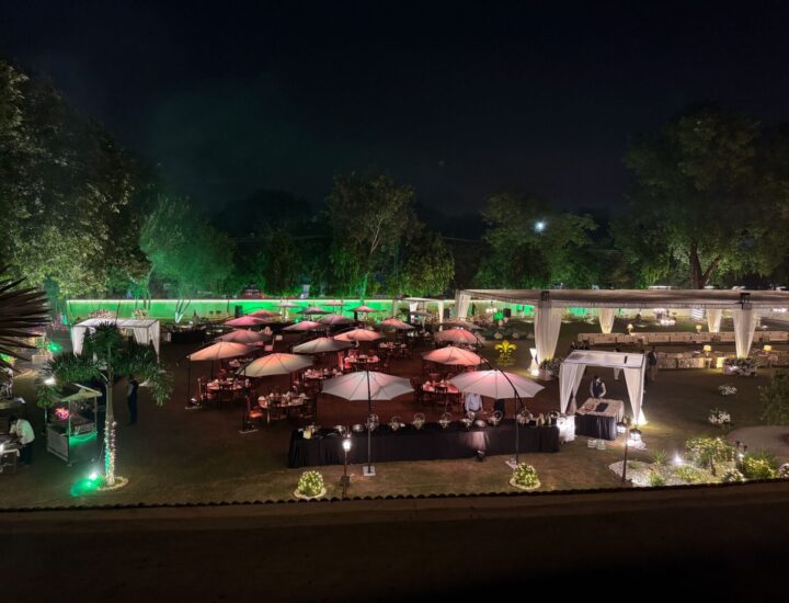 open air fine dining, corporate dinner, events management company, caterers