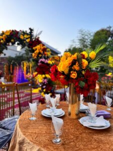 table decor, crockery and cutlery setup, day time event, mayoun home event