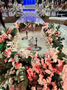 wedding decorators, wedding designers, events planners, fountain on rent