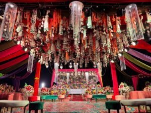 wedding-designers open air setup, mehndi decor, dance floor, wedding management
