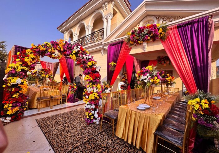 intimate setup, mayoun event, house decor, events designers