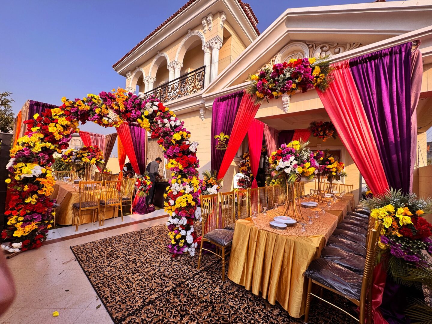 intimate setup, mayoun event, house decor, events designers