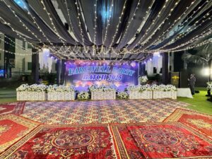 grand-corporate-stage stage decor, corporate stage, events management company, grand stage