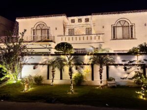 house-lighting themed building light, events planners, fairy lights decor, a2z events solutions