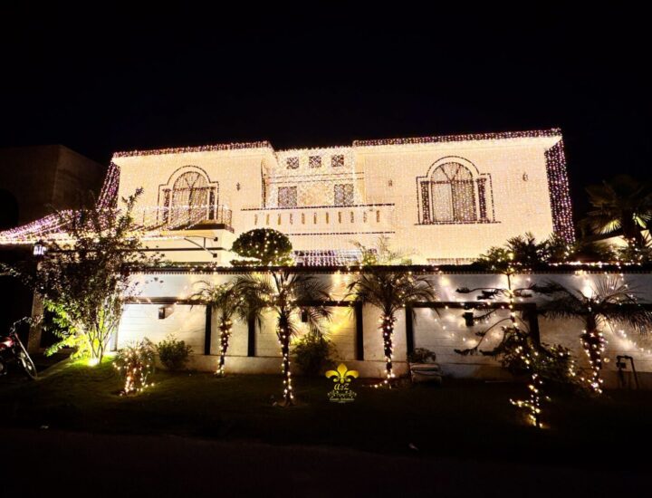 wedding house lighting setup, home decor, events management, wedding planners