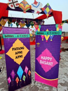 basant-festival-standees themed standees, colorful decor, customized cutouts, a2z events solutions