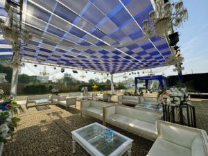 executive-corporate-setup events decorators, a2z events solutions, floral decorators, day time event