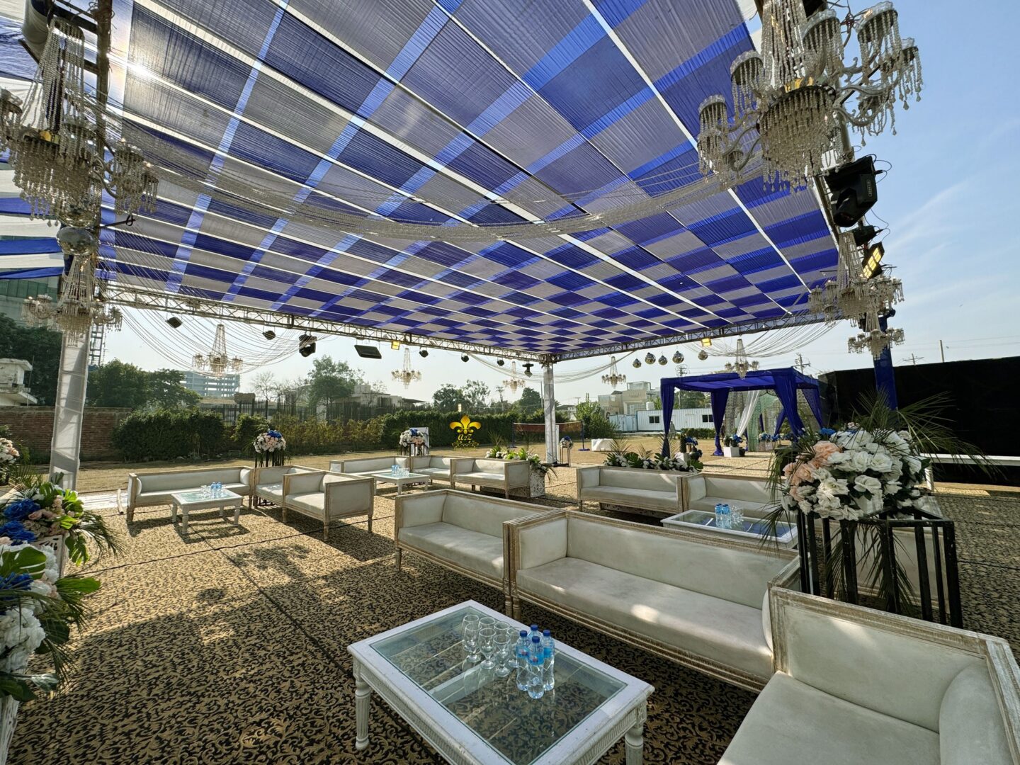 events decorators, a2z events solutions, floral decorators, day time event