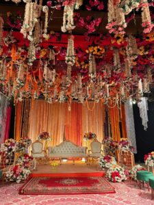 stage-backdrop wedding stage, mehndi backdrop, floral stage, stages designers