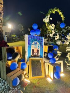 entrance-selfie-corner-booth entrance decor, selfie corner, selfie booth, themed decor