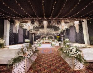 events management, fairy lights, chandeliers, party planners