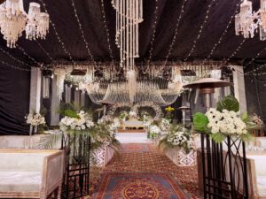 grand setup, event designers, outdoor decor, executive sitting