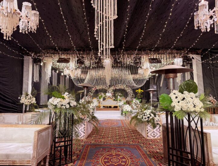 grand setup, event designers, outdoor decor, executive sitting