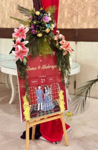 canvas board, entrance decor, welcome board, area decor