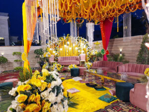 mehndi event, wedding designers, intimate home setup, wedding management