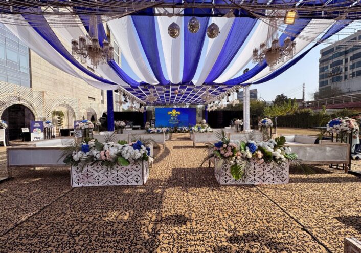 grand setup, open air, executive event, a2z events solutions