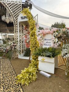 wedding designers, walima ceremony, entrance setup, events management