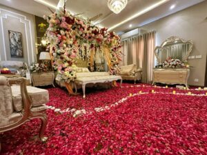 room-decor bridal room decor, first night decor, wedding management, event designers