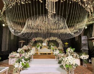 stages designers, floral stage, stage backdrop, grand stage