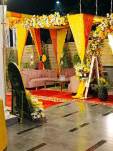 intimate wedding, mehndi event, event designers, a2z events solutions