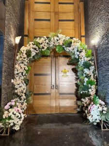 entrance-arch entrance decor, floral arch, event decorators, qabool hai