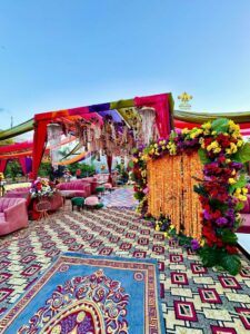 nikkah-wall-designers open air event, intimate ceremony, a2z events solutions, nikkah wall