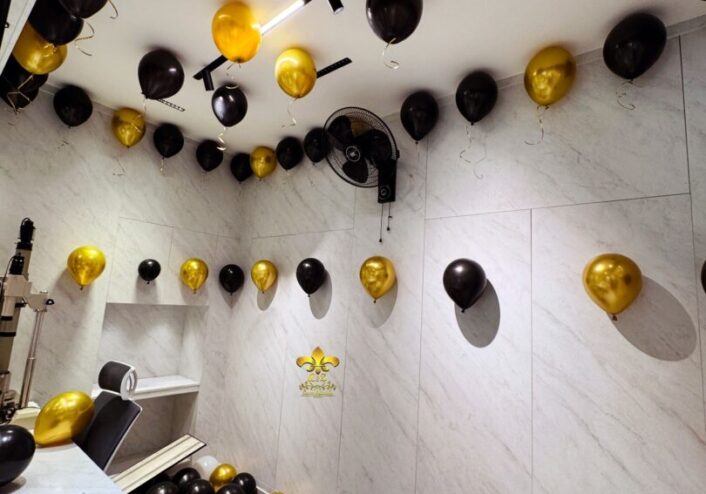 balloon decor, events management, a2z events solutions, area decor