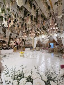 wedding-decorators dance floor, western theme, wedding management, a2z events solutions