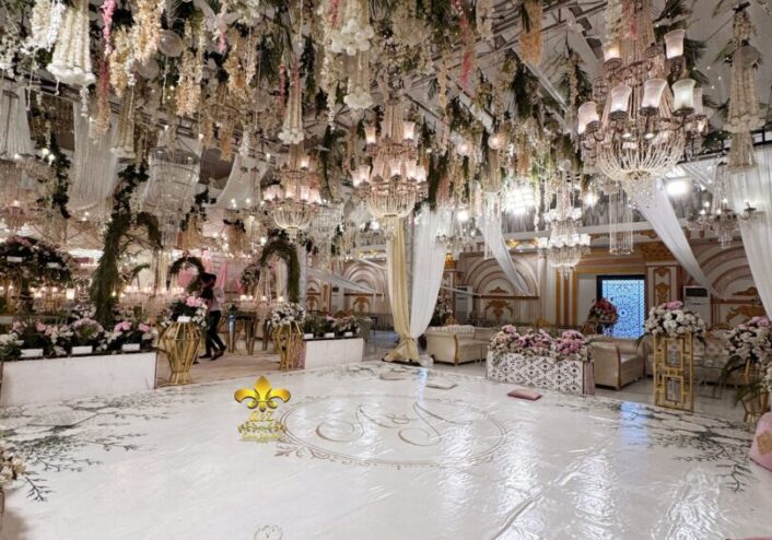 dance floor, western theme, wedding management, a2z events solutions