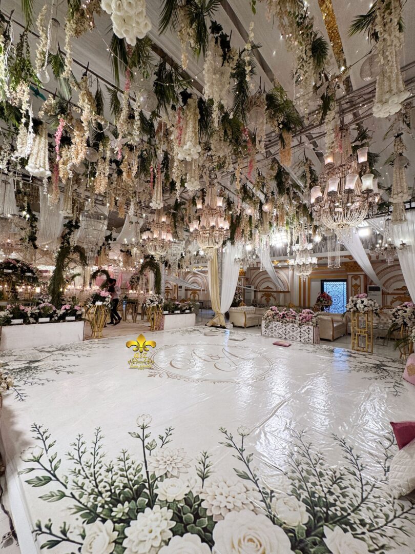 dance floor, western theme, wedding management, a2z events solutions
