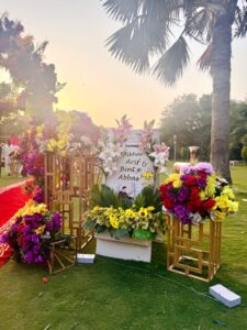 wedding designers, floral decor, events management, a2z events solutions
