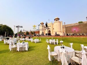event-in-lahore-fort outdoor setup, stages designers, lahore fort, fine dining