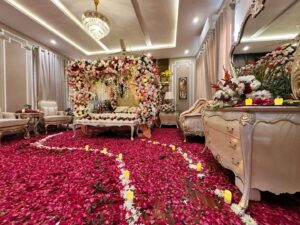 first-night-room-decor executive decor, wedding decorators, wedding management, events services