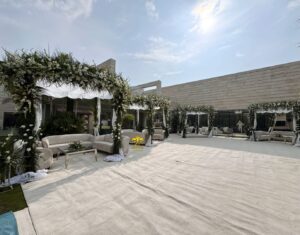 open-air-event outdoor decor, caterers, wedding management, floral decor