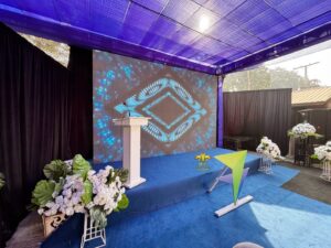 smd-screen corporate stage, stage backdrop, daytime event, company event