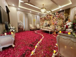 wedding-designers-and-planners masehri decor, bridal room decor, floral decor, house decor