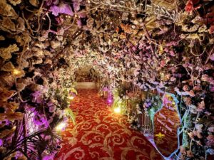 wedding management company, wedding planners, entrance tunnel, caterers