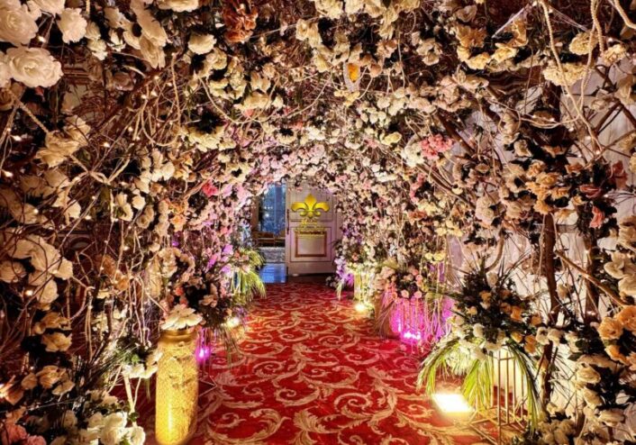 welcome entrance, nikkah ceremony, qabool hai, exquisite setup