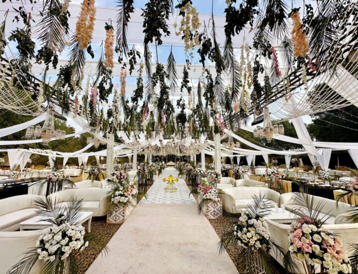 executive seating, area decor, wedding management, events designers