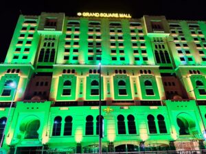 jashn-e-azadi-fairy-lights corporate event, themed building lighting, event designers, event services