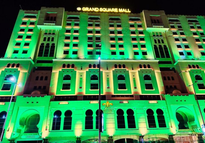 corporate event, themed building lighting, event designers, event services