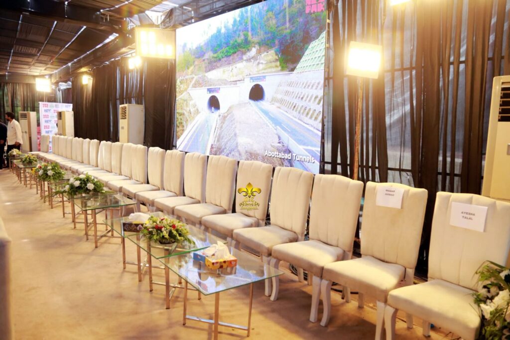 meeting-setup executive seating, smd screen backdrop, hi tea, caterers