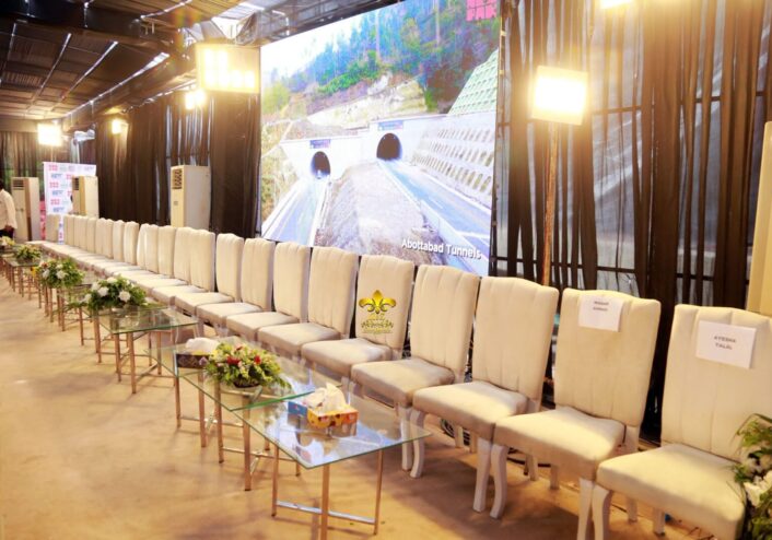 executive seating, smd screen backdrop, hi tea, caterers