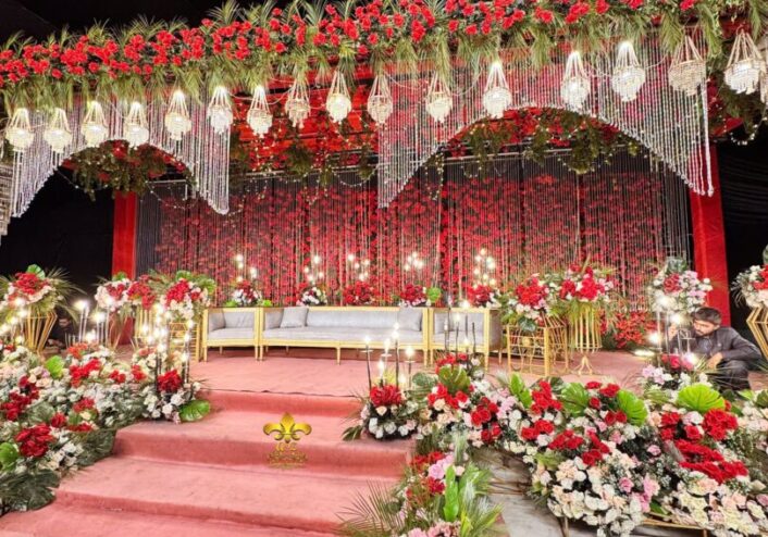 stage decor, wedding stage, stages designers, grand stage