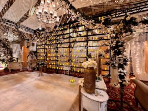 wedding-designers-and-planners entrance setup, western theme, events management, carpeted walkway