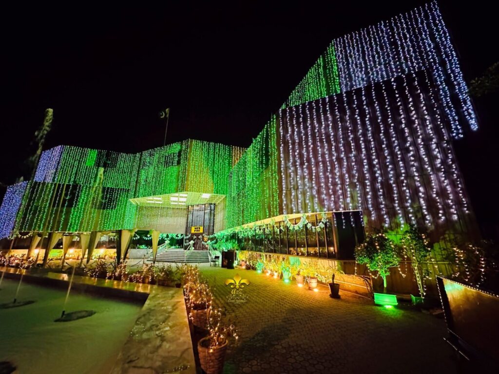 building-lighting event planners, jashan e azadi, pakistan day, 14 august