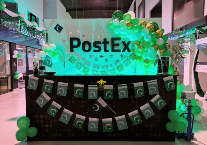 corporate event, jashan e azadi celebration, backdrop, lighting